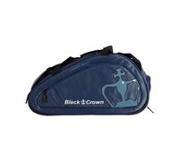 Black Crown Spaziosa borsa premium per l'attrezzatura da padel La borsa per racchette da padel Black Crown Ultimate Pro 2.0 combina il massimo spazio di stoccaggio con una protezione di alta qualità -