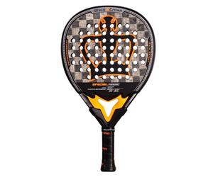 Black Crown - Special Magic Racchetta Padel, Forma a Goccia, Carbonio 18K Alluminizzato, Gomma PSM EVA, Doppio Tubolare 100% Carbonio, Controllo e Potenza, Finitura Sandspin