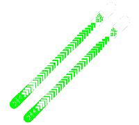 Blackcrows - Sci uomo all-mountain - Captis 2026 per Uomo in Legno - Taglia 178 cm - Verde