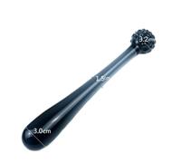 Black Crystal Glass Dildos Masturbator Realistic Dildo Penis Large G-spot Anal Butt Plug Adult Sex Toys For Woman Female(C Style)