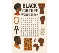 Black Culture Word Search Puzzle Book: Easy-to-Read Puzzles Celebrating Black Heritage and History