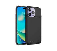 (Black) D98S 8500mAh External Battery Case Compatible For iPhone 14 Pro Max Portable Charging Case Power Bank Phone Case, Support Audio Fu