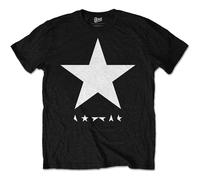 Black David Bowie Blackstar ufficiale Uomo maglietta unisex