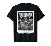 Black Death | Finto Merch da Band Medico della Peste Maglietta