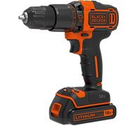 Black+Decker 18 V Batteria Trapano Battente Incl. 1,5 Ah Batteria BDOHD18K1A