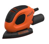 BLACK DECKER 55W Levigatrice A Topo Con 6 Fogli Abrasivi 240V B/DBEW230