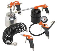 Black & Decker Accessori per compressore d'aria 9045853BND 230 V Nero Kit 5 pezzi metallo