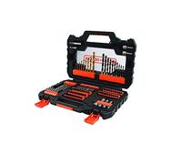 BLACK+DECKER A7230-XJ Set per Forare ed Avvitare, 0 V, Nero, 104 Pezzi, Set di 104