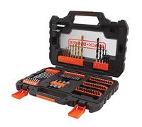 E_0002_S7166775 Black & Decker Set di punte per trapano e punte per trapano Blac