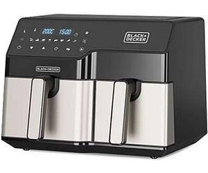 BLACK+DECKER Air Fryer Dual Basket 250 NEW
