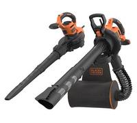 BLACK+DECKER Aspiratore/soffiatore/trituratore elettrico da giardino 3 in 1 3000 W BEBLV300