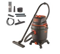 Black+Decker Aspiratore Solidi e Liquidi BXVC30PTDE (1.600 W, 30 l)