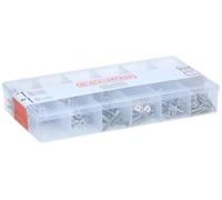 BLACK+DECKER Assortimento di viti - 332 pezzi - PH1 - PH2 - Set di viti per legno