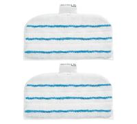 BLACK+DECKER AutoSelect Panno di Ricambio per Scopa a Vapore (Confezione da 2) con Tecnologia Easy-Glide, FSMP20-XJ