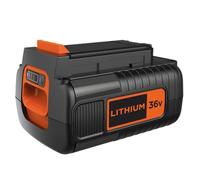 BLACK & DECKER BL2536-XJ 36V 2,5Ah Batteria Litio-Nera- ORIGINALE Black & Decker