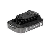 BLACK+DECKER POWERCONNECT 18V 2,5Ah Lithium Ion State of Charge Battery, BDL2518S-XJ