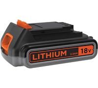 BLACK+DECKER Batteria al Litio Compatibile con prodotti BLACK+DECKER 18 V 2.5 Ah