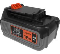 Black+Decker Batteria Ricaricabile 5.0Ah 18V Ioni di Litio Li-ion BL5018-XJ
