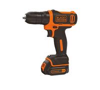 TRAPANO BLACK&DECKER BATTERIA CON CARICABATTERIA B+D 10,8V LITIO BDCD12