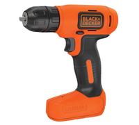 Black & Decker BDCD8-QW trapano Senza chiave Nero, Arancione