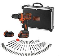 Black & Decker BDCDD12BAFC trapano Nero, Arancione [BDCDD12BAFC-QW]