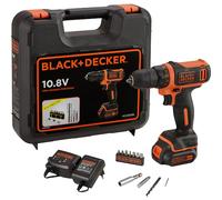 TRAPANO AVVITATORE A BATTERIA B+D 10,8V 1.5 Ah LITIO BDCDD12K IN VALIGETTA