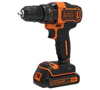 BLACK+DECKER BDCDD186B-QW Avvitatore 18 V Senza fili con caricatore/batteria 1,5 Ah