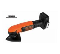 BLACK&DECKER BDCDS12N LEVIGATRICE PLATORELLO DELTA CON VELCRO A BATTERIA 12V