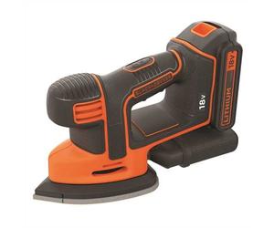 BLACK&DECKER BDCDS18 LEVIGATRICE PALMARE MULTIFUNZIONE MOUSE BATTERIA LITIO 18V