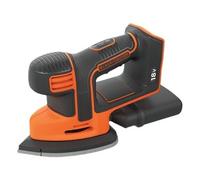 Black & Decker BDCDS18N Levigatrice a delta Nero Arancione BDCDS18N-XJ