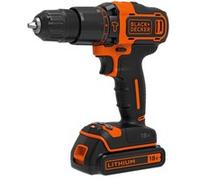 Black & Decker BDCHD18S1KA 1400 Giri/min Nero, Arancione