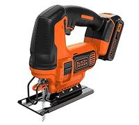 BLACK+DECKER BDCJS18E1-QW Seghetto alternativo 18 V, 2.5 Ah 1 batteria 1 lama per legno Consegna in custodia