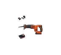 BLACK+DECKER BDCR20C 20V MAX* Seghetto alternativo con batteria e caricabatterie