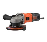 Mini smerigliatrice Black & Decker BEG010-QS 710 W 115 mm 12.000 giri/min con impugnatura laterale
