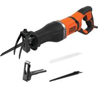 Black & Decker BES301-QS sega alternativa 2800 spm (fogli per minuto) 750 W Nero, Arancione