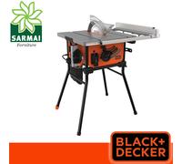BLACK+DECKER BES720-QS Sega circolare con banco portatile 230V 1800W Ø 254 mm