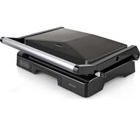 Grill Elettrico BXGR1000E con Vassoio di Raccolta Antiaderente Potenza 1000 W Colore Nero