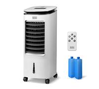 Black+Decker BXAC7E Climatizzatore evaporativo, 65 W, plastica, Bianco