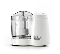 Black & Decker BXCH120E tritaverdure elettrico 0,35 L 120 W Trasparente, Bianco