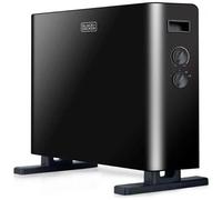 BLACK & DECKER - BXCSH2000E Termoconvettore Ventilato con Funzione Turbo Potenza 200 W Colore Nero