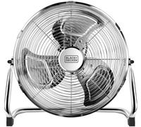 BLACK+DECKER BXEFF120E Ventilatore da Pavimento, 120 W, Plastica, Metallo