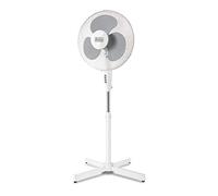 BLACK+DECKER BXEFP40E Ventilatore a Piantana, 40 W, Plastica, Bianco [Classe di