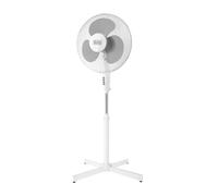 BLACK+DECKER BXEFP40E Ventilatore a Piantana, 40 W, Plastica, Bianco [Classe di
