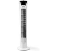 BLACK+DECKER BXEFT47E Ventilatore a Torre Oscillante Silenzioso, Altezza 81 cm,