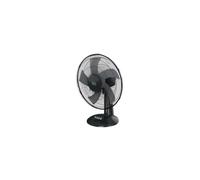 BLACK+DECKER - Ventilatore da tavolo BXFD8000E 45 W | 3 velocità | Oscillazione | 5 pale 40 cm | Inclinazione manuale | Maniglia per trasporto | Griglia rimovibile | Nero