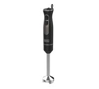 BLACK+DECKER BXHBA800E - Frullatore a immersione, 800W, regolatore di velocità, turbo, lame in acciaio inox, asta smontabile in acciaio inox, design ergonomico, incl. set completo di accessori