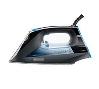 Black & Decker BXIR2401E ferro da stiro Ferro a vapore Ceramica 2400 W Nero, Grigio, Arancione