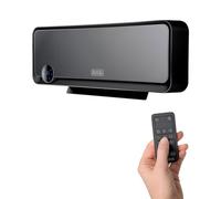 Black & Decker BXWSH2000E stufetta elettrica Interno Nero 2000 W Riscaldatore ambiente elettrico con ventilatore