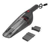 Black+Decker nvb-12-av recogetodo per Auto, 12 V, capacita di 370 ml, Colore: Grigio-Rosso