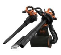 Black & Decker Elettrico BEBLV301-QS Aspiratore fogliame, Soffiatore foglie,